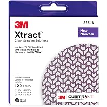 3M 20353 Hookit Clean Sanding Low Profile Disc Pad Vacuum Hook Loop DA 3M 20353 Hookit Clean Sanding Low Profile Disc Pad Vacuum Hook Loop DA