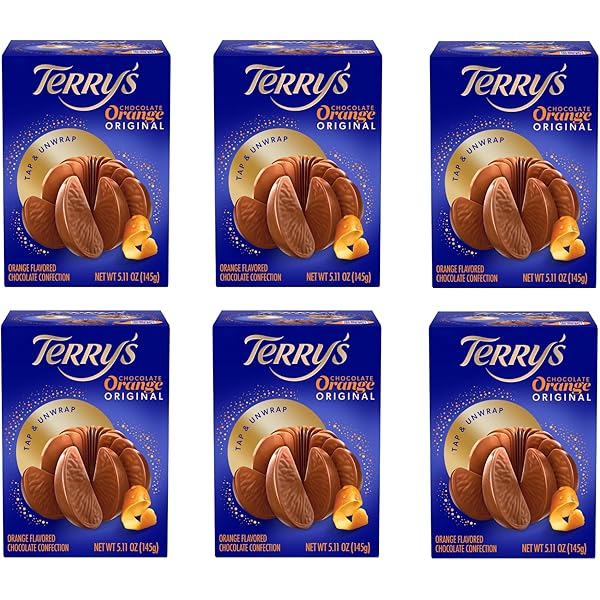 Amazon.com : Terry's Oange Segsations 5 Delicious Flavours 360g