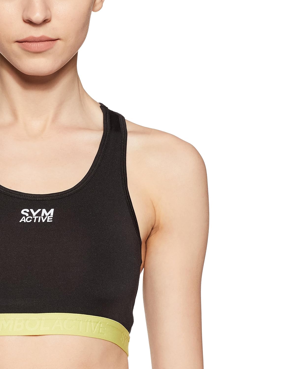 symbol amazon brand women's sports bra