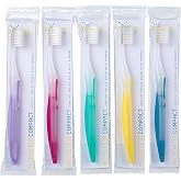 NIMBUS Extra Soft Toothbrushes for Adults &amp; Teens (Compact, 5 Pack) | Compact Head Reaches Tight Spaces With Extra Soft Microfine Bristles for Gentle, Effective Plaque Removal
