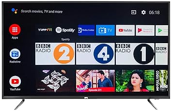 BPL 123 cm (49 inches) 4K Ultra HD Official Android LED Smart TV T49AU26A (Black)