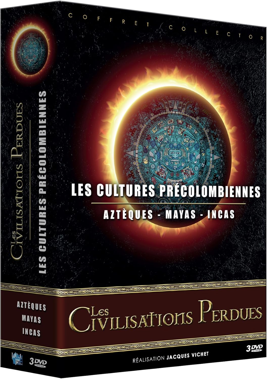 Coffret Civilisation Precolombienne Maya Incas Azteque Amazon Fr Jacques Vichet Dvd Blu Ray