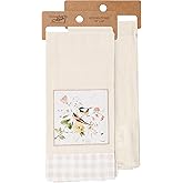 Primitives by Kathy Chickadees Kitchen Towel