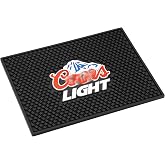 17"x13" Bar Mat Coffee Mat Utensil Mat Tool Mat for Countertop Anti Slip Cleaning and Drying (Beer)