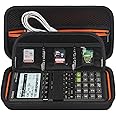 Elonbo Carrying Case for Casio fx-CG50 PRIZM/Casio fx-9750GIII Color Graphing Calculator/ 991ES Plus/ 991CW/ 115ES Plus/ 300ES/ 300MS Standard Advanced Scientific Calculator, Black