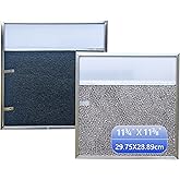 BP57 Stove Hood Vent Filter for 43000 Series Br-oan Range Hood Filters with Light Lens 11 3/8" x 11 3/4" The Kitchen Exhaust Carbon Fan filter It's fit for Nut-one Grease Filter Replacement(1-Pack)