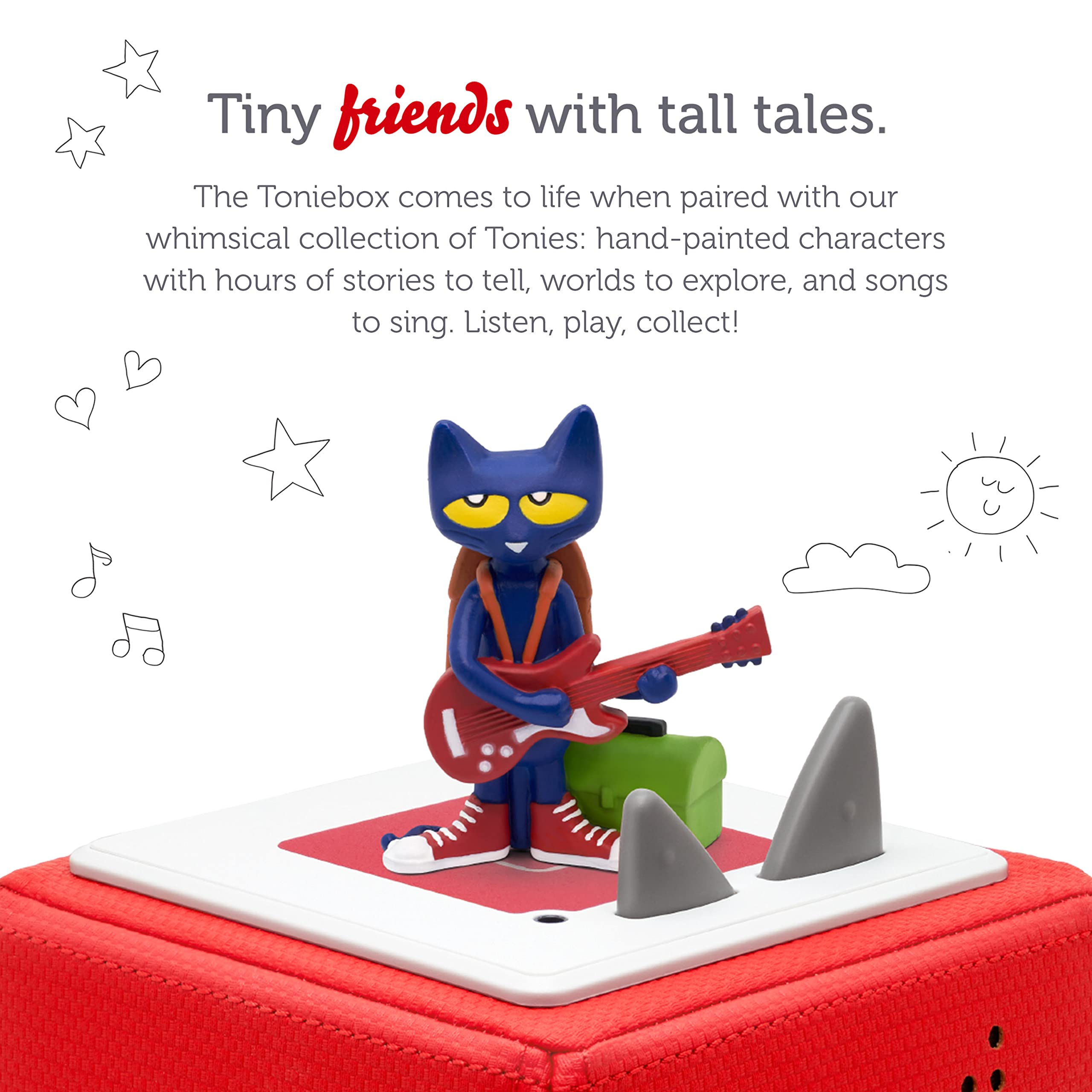 Tonies Pete The Cat: Rock On! Audio Toy Figurine