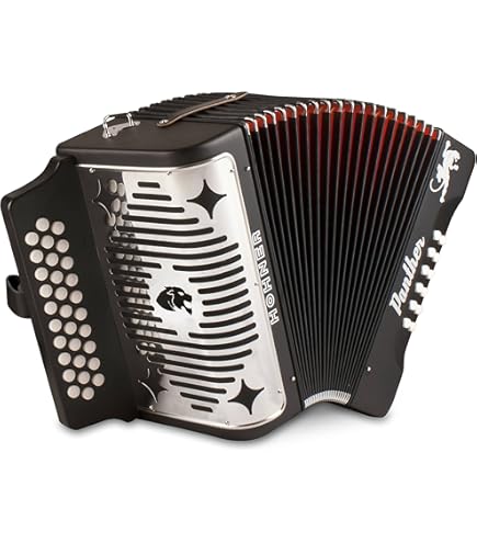 Amazon.com: Hohner ACC10 BLK 38-Inch 43-Key Accordion, Black