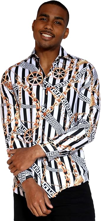 camisa cadenas hombre