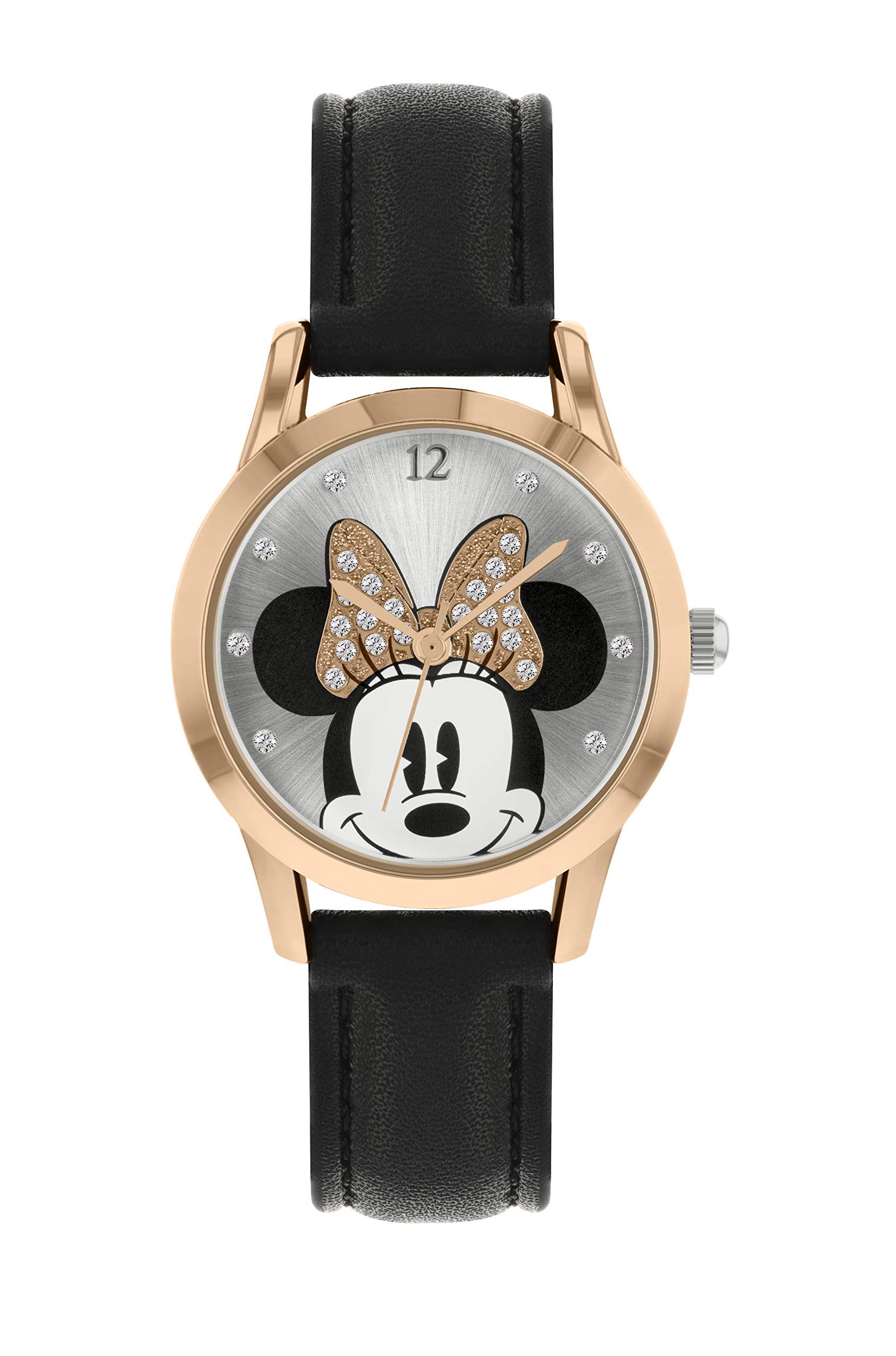 Disney Unisex Adult Quartz Watch, Analogue Classic Display and PU Strap MN5182