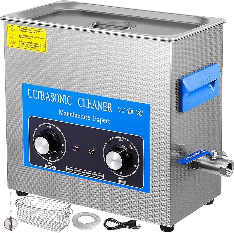 Ultraschallreiniger 6,5L Reinigungsgerät 180W Schmuckreiniger