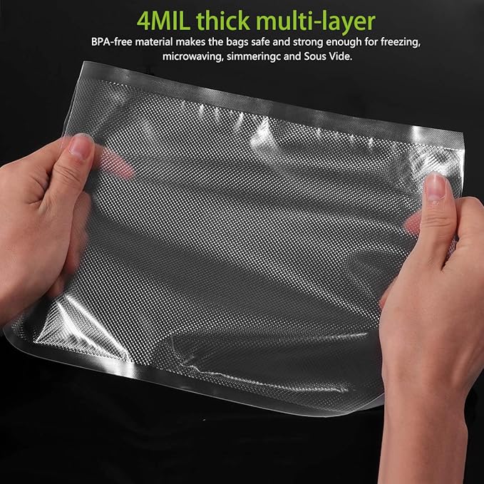 Bolsas de Vacío 12 Rollos 20x500cm y 28x500cm Bolsas Profesional ...