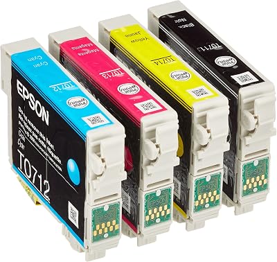 Epson T0715 4PACK Inkjet Cartridge Multi Pack Black Cyan Magenta Yellow