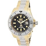 Invicta Men's Pro Diver 47mm Steel and Gold Tone Stainless Steel Automatic Watch, Two Tone (Model: 16034)