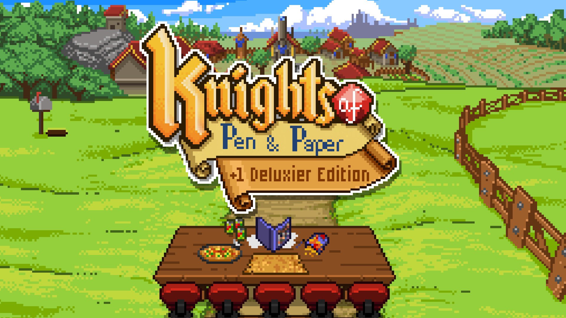 Amazon Com Knights Of Pen Paper 1 Deluxier Edition Nintendo