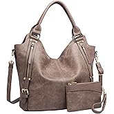 Women Tote Bag Handbags PU Leather Fashion Hobo Shoulder Bags with Adjustable Shoulder Strap
