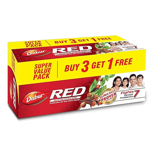 Loot Deal Dabur Red Paste (Pack of 4)