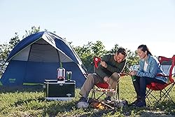 Coleman Sundome Camping Tent with Rainfly, 2/3/4/6