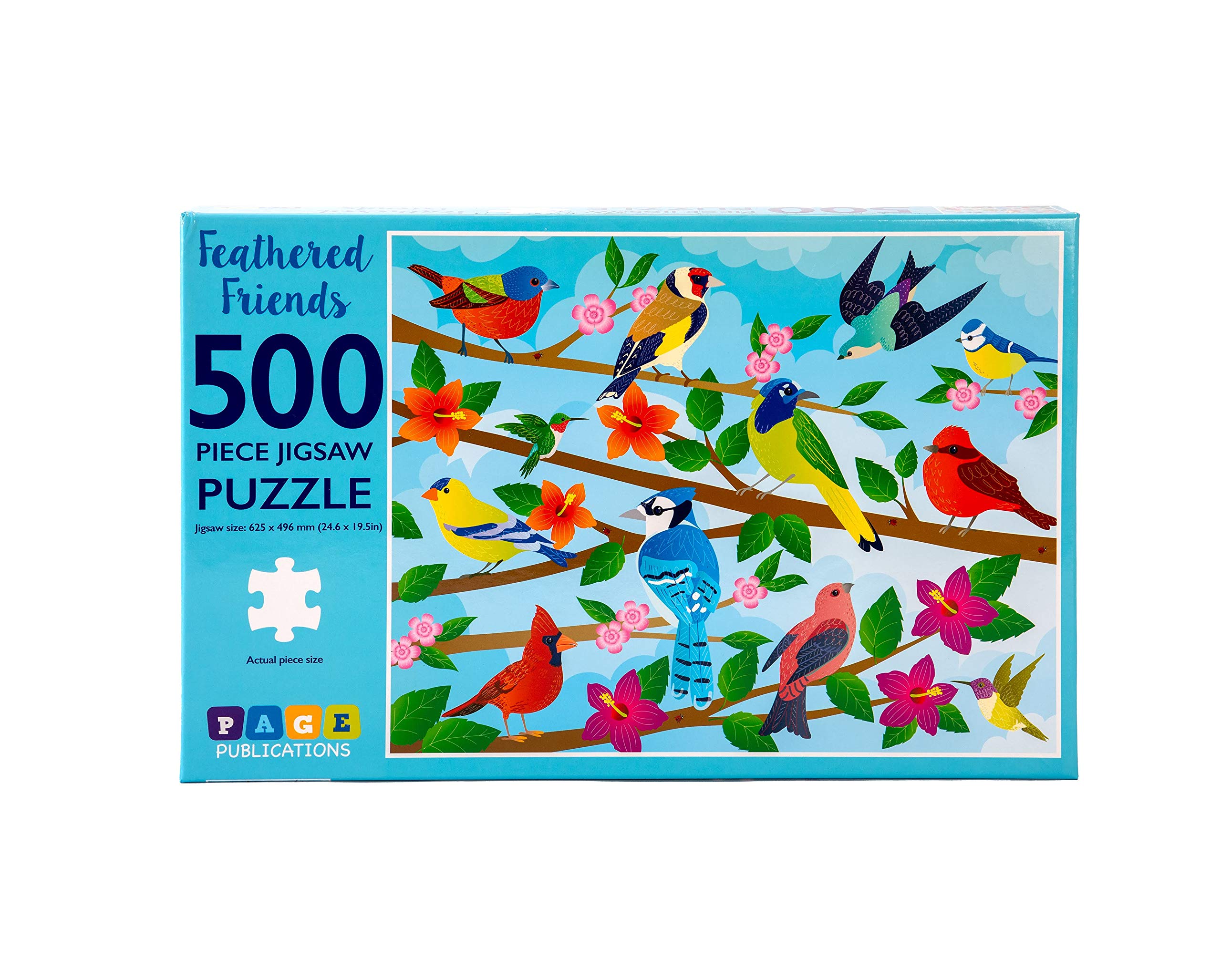Mua Page Publications Collection Feathered Friends Puzzle Games Jigsaw Puzzles 500 Pieces For Adults Games For Adults Teens And Kids Tren Amazon Mỹ Chinh Hang 21 Fado