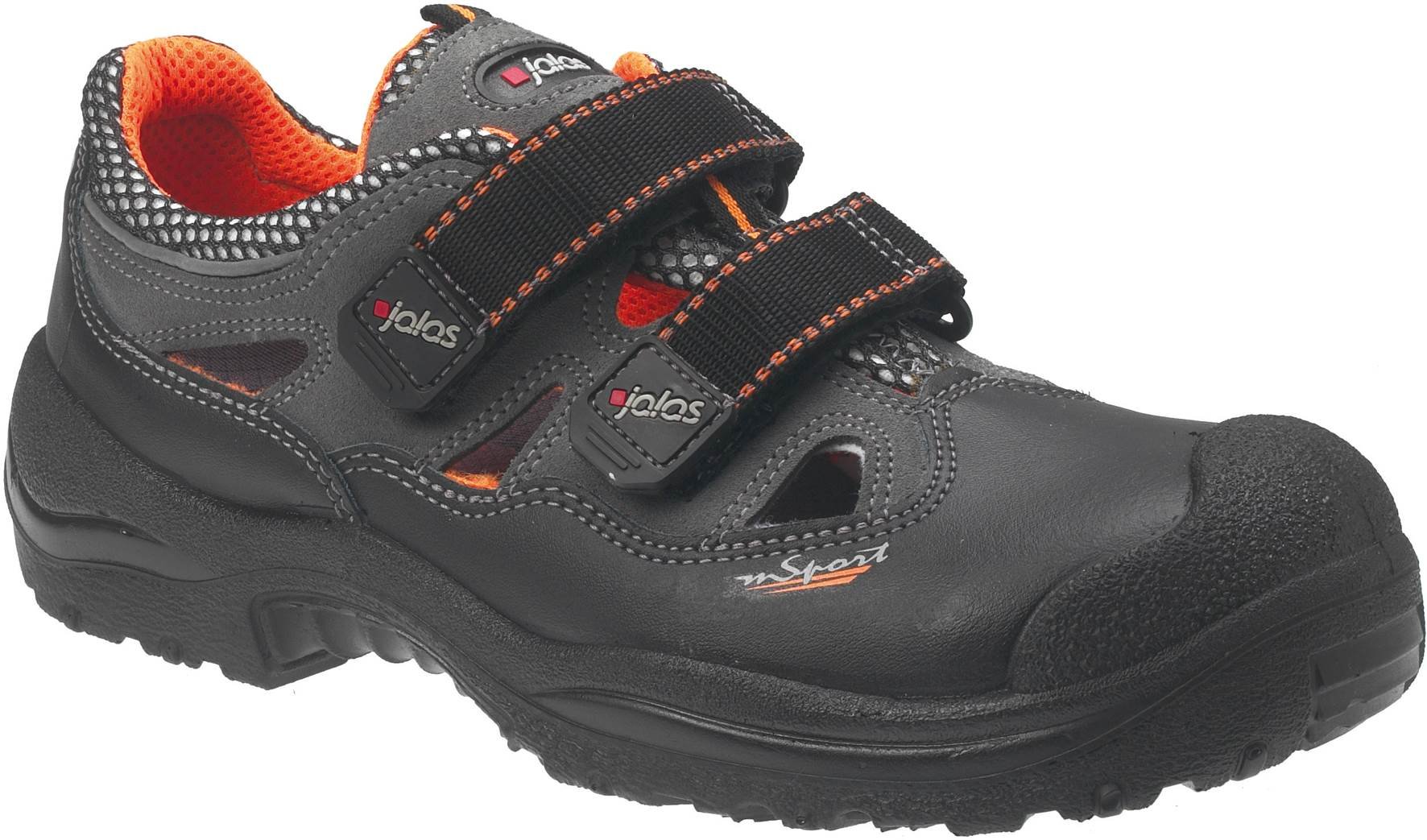 ejendals 3400A-38 Jalas 3400A Monza Sport Safety Sandals Size 5 Black Orange
