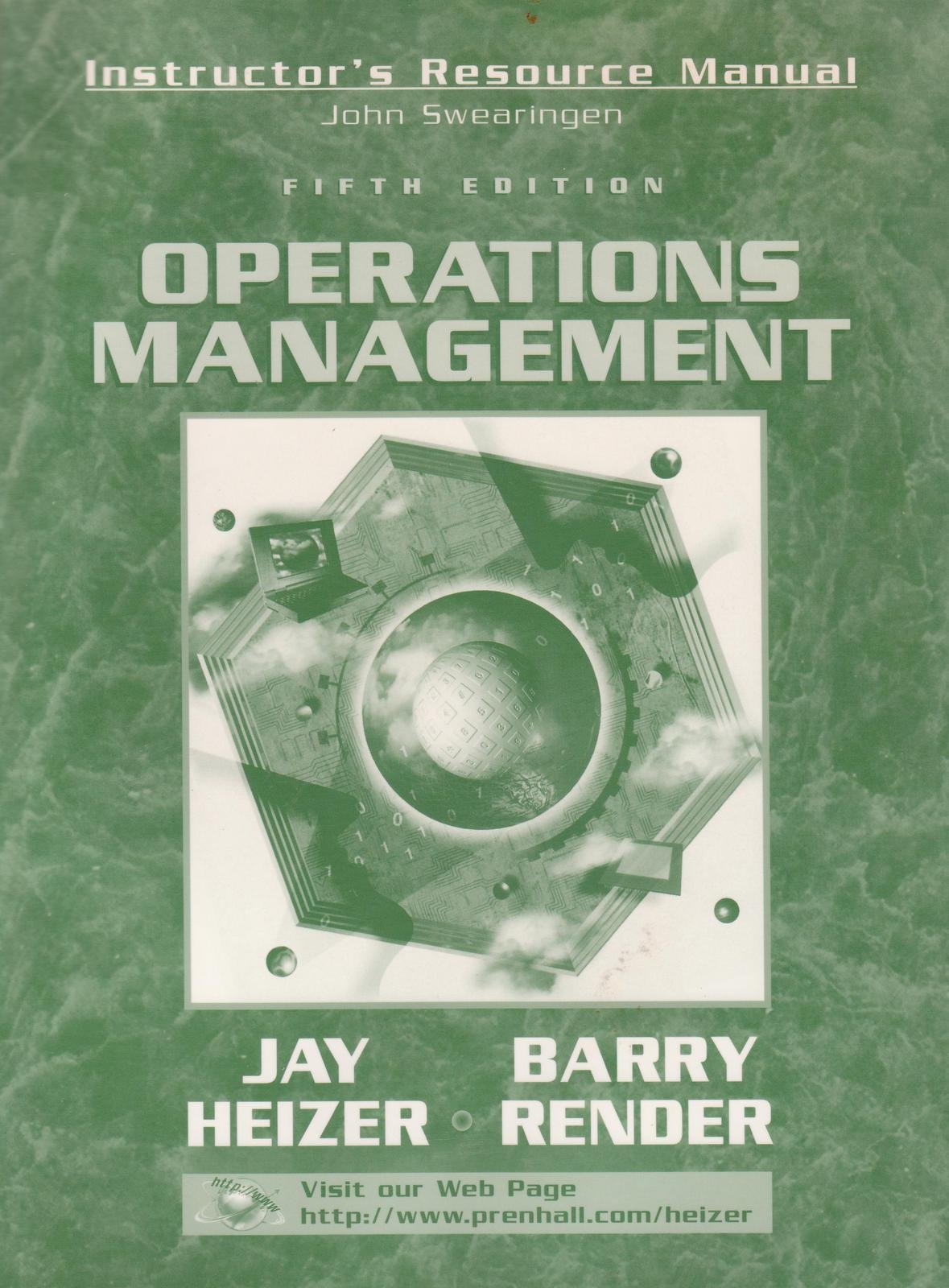 Instructors Resource Manual Paperback – September 25, 1998