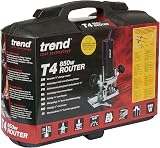 Trend T4EK 1/4 Inch Variable Speed Router 850W Kitbox 240V view 5