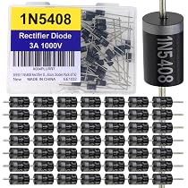 BOJACK - Lot De 30 Diodes Zener 1N5349B 12V 5W, Pour électronique, Bricolage, Réparation
