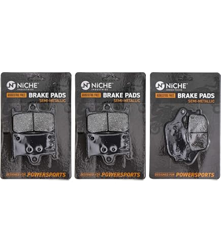 MC Brakes Front & Rear Brake Pads For Yamaha YZF R1 5VY (2004-2006) & R1 LE/SP 4B1 (2006)