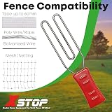 XSTOP EL90 230V Mains Electric Fence Energiser 10km 0.5J Weatherproof view 5