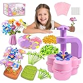 GPPNKC Flower Bouquet Craft Kit Flowers Market Toy Educational Toys Fun DIY Activity Set Christmas Birthday Gift for 4 5 6 7 8+ Year Old Girls and Boys