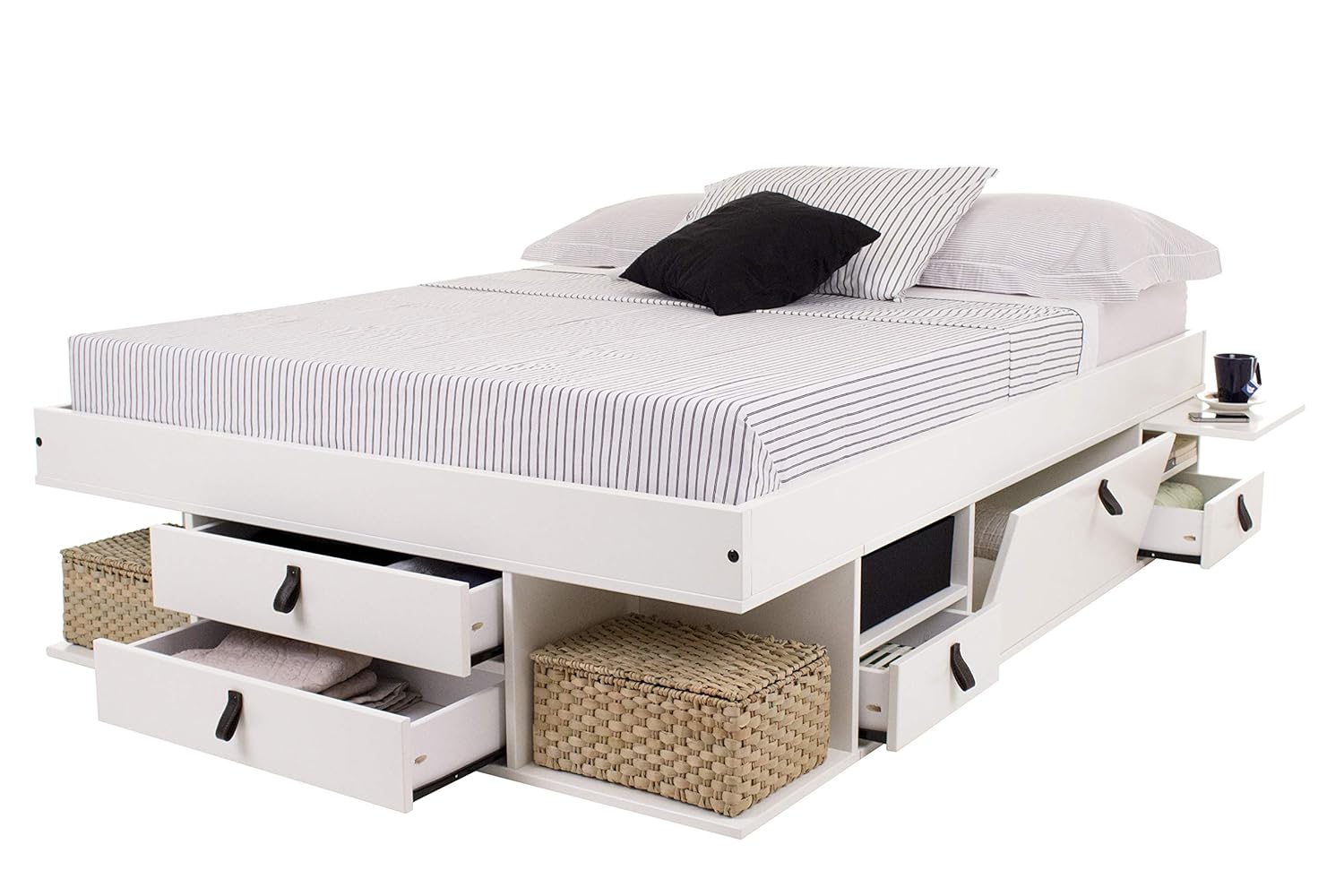 Memomad Functional Bed BALI Stable bed with lots of storage and