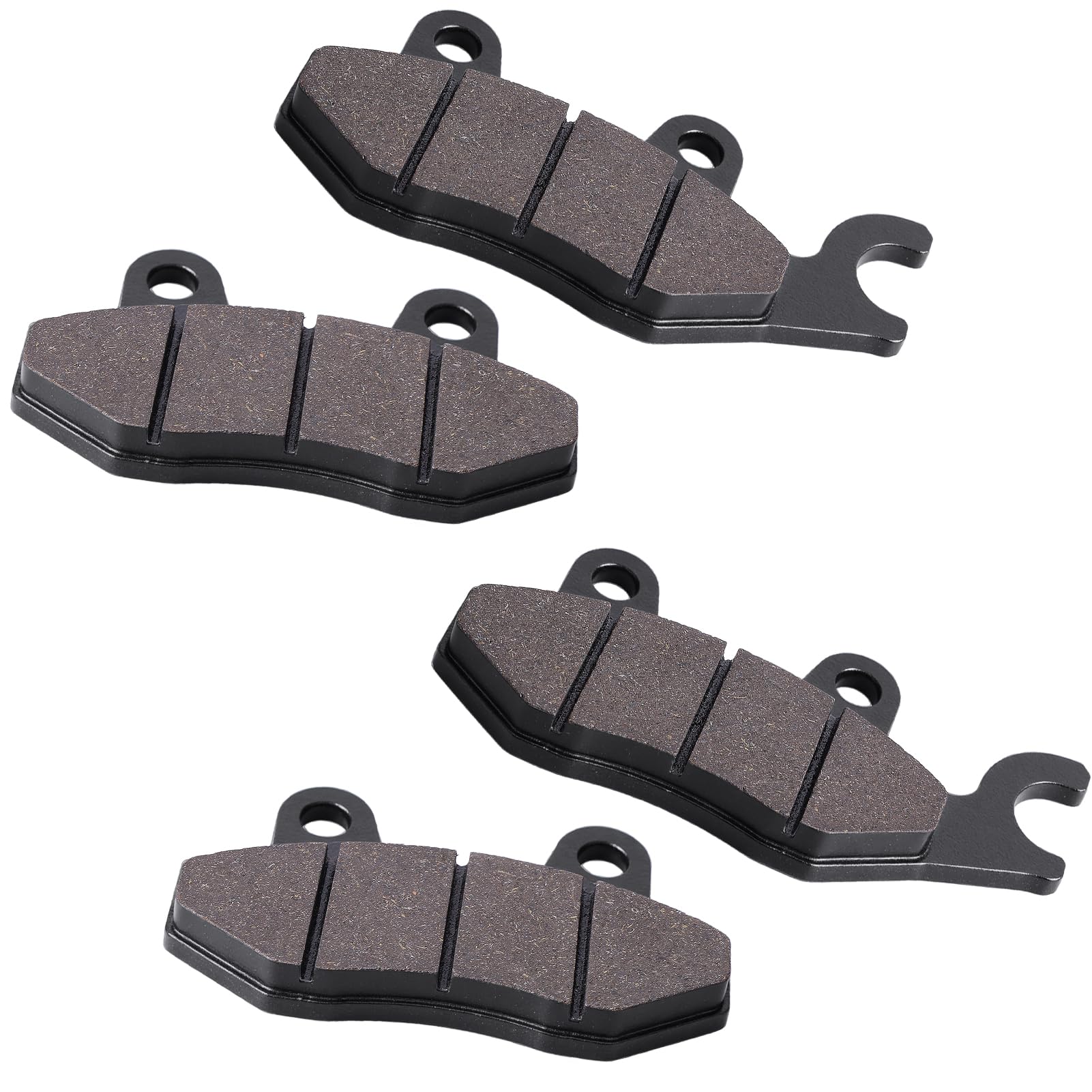 Photo 1 of Sollon Brake Pads Front and Rear for Kawasaki EX250 Ninja 250R 2008-2012 EX300 Ninja 300 2013-2016 KVF750 Brute Force 650 KL650 KLR650 2008-2016