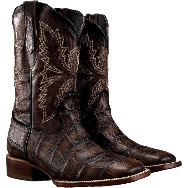 Amazon.com | Joe Boots Exotic Python Leather Print Men display picture 2
