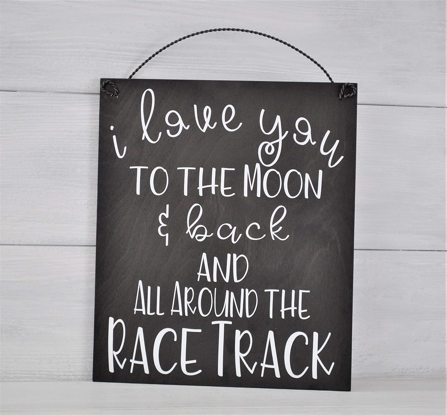 Amazon Com I Love You To The Moon Back And All Around The Race Track Nursery Decor Racing Sign Baby Shower Gift Handmade Amazon Com I Love You To The Moon Back And All Around The Race Track Nursery Decor Racing Sign Baby Shower Gift Handmade