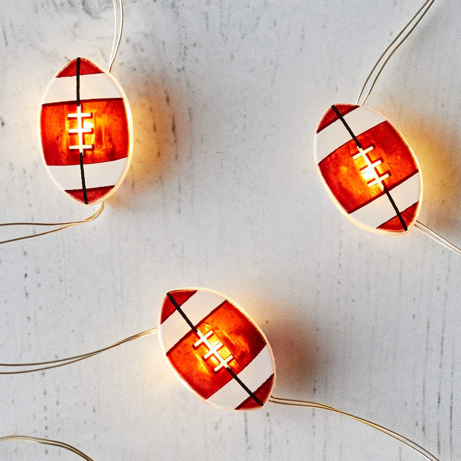 Lights4fun, Inc. 20 American Football Battery Operated