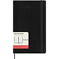 Moleskine Classic 18 Month 2023-2024 Daily Planner, Soft Cover, Large (5" x 8.25"), Black