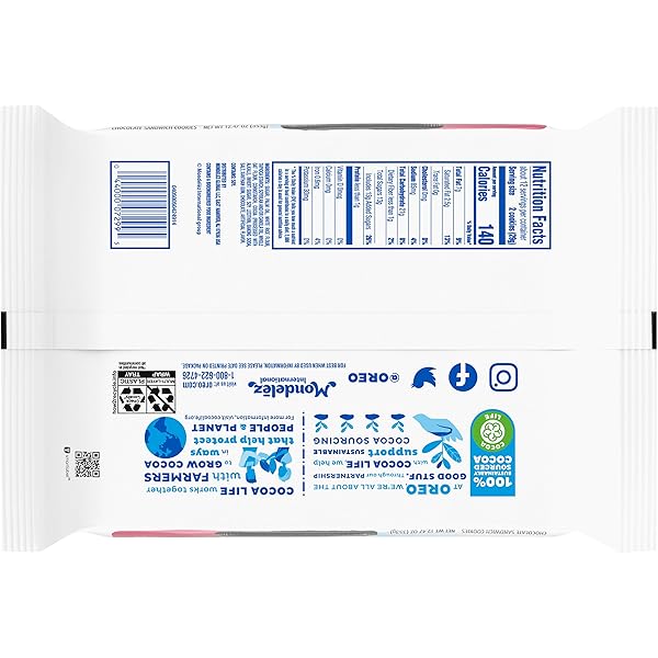 OREO DOUBLE STUF GLUTEN FREE CHOCOLATE SANDWICH COOKIES, GLUTEN FREE COOKIES, 12.47 OZ PACKS