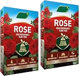 WOOTONG TOPLINE High-Performance Rose Food 2 x 3kg Enriched Manure Pellets view 2