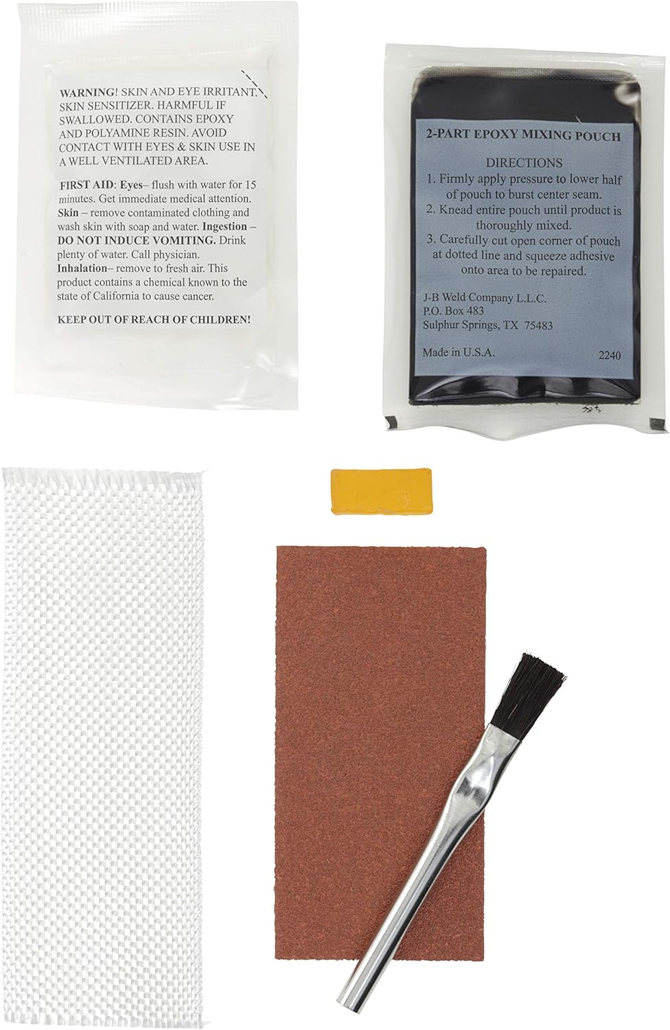 J-B Weld 2110 Metal Fuel Tank Repair Kit: Automotive