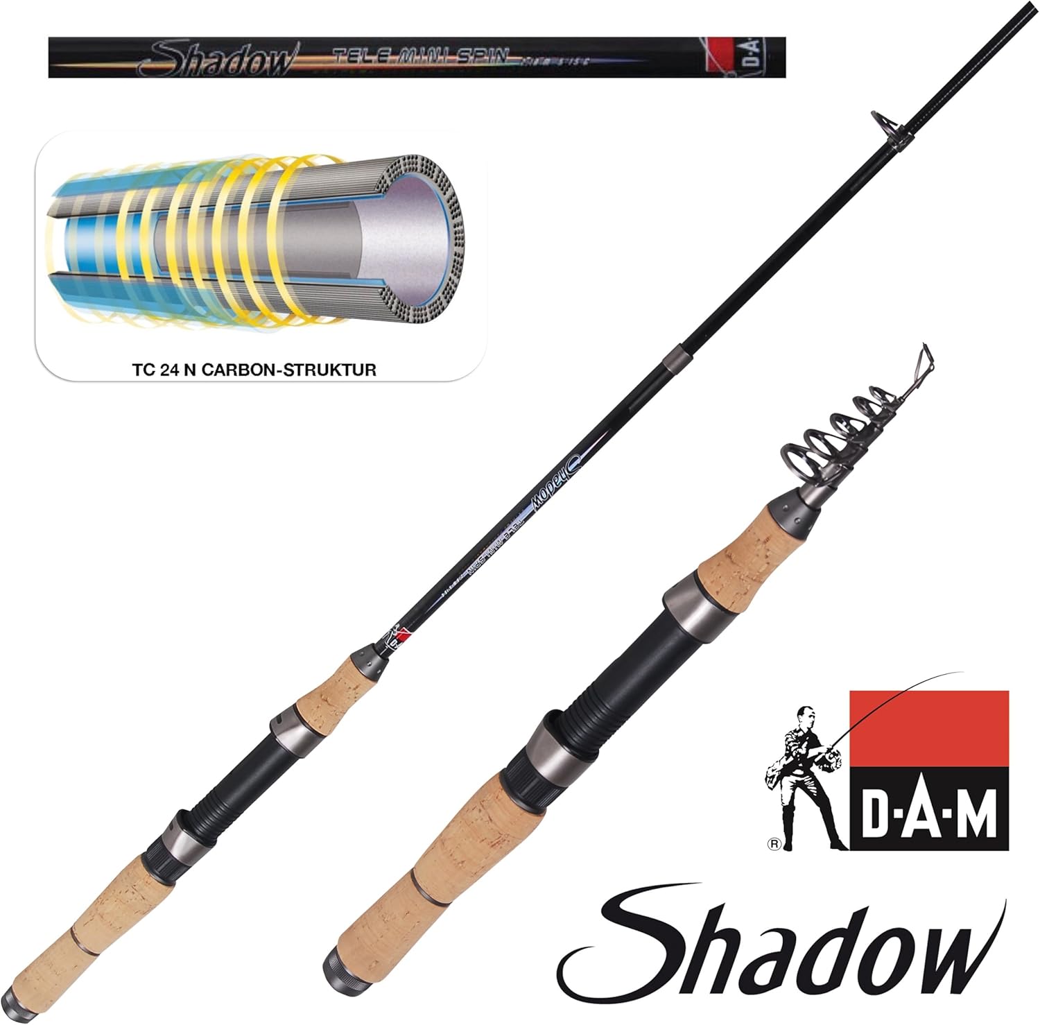 DAM Shadow Tele Mini Spin