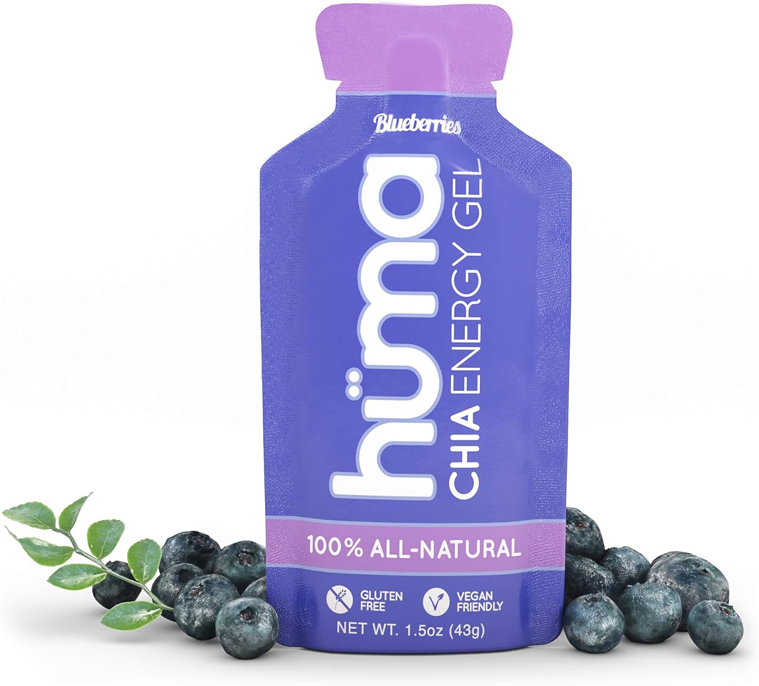 Huma Chia Energy Gel, Variety Pack, 12 Gels - Premier Sports Nutrition for Endurance Exercise - 8 Flavors: Health & Personal Care