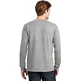 Gildan Mens DryBlend 50 Cotton/50 Poly Long Sleeve T-Shirt, Sport Grey
