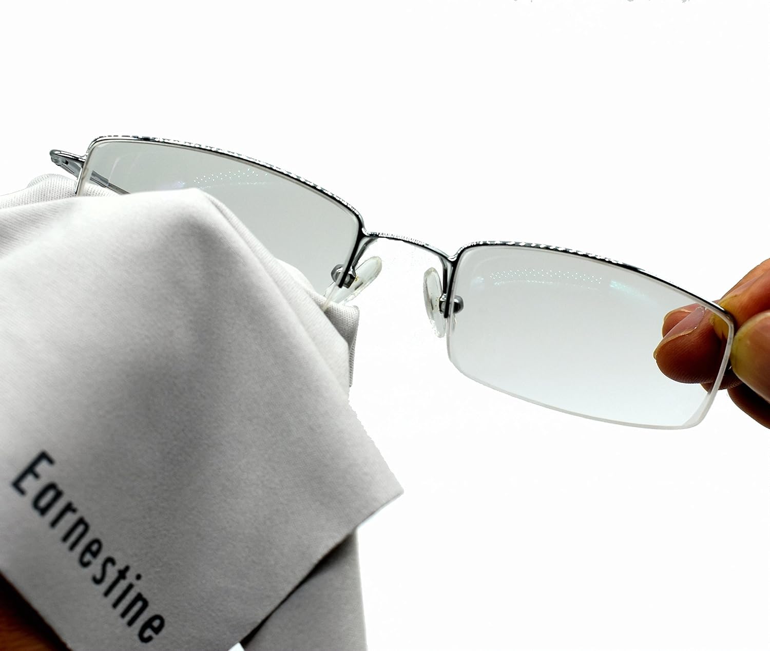 Gris Super Epais Chiffon De Nettoyage En Microfibre Pour Lunettes 6 X 7 Pouces Paquet De 10 Pour Le Nettoyage Des Lunettes Chiffons De Nettoyage Commerce Industrie Et Science