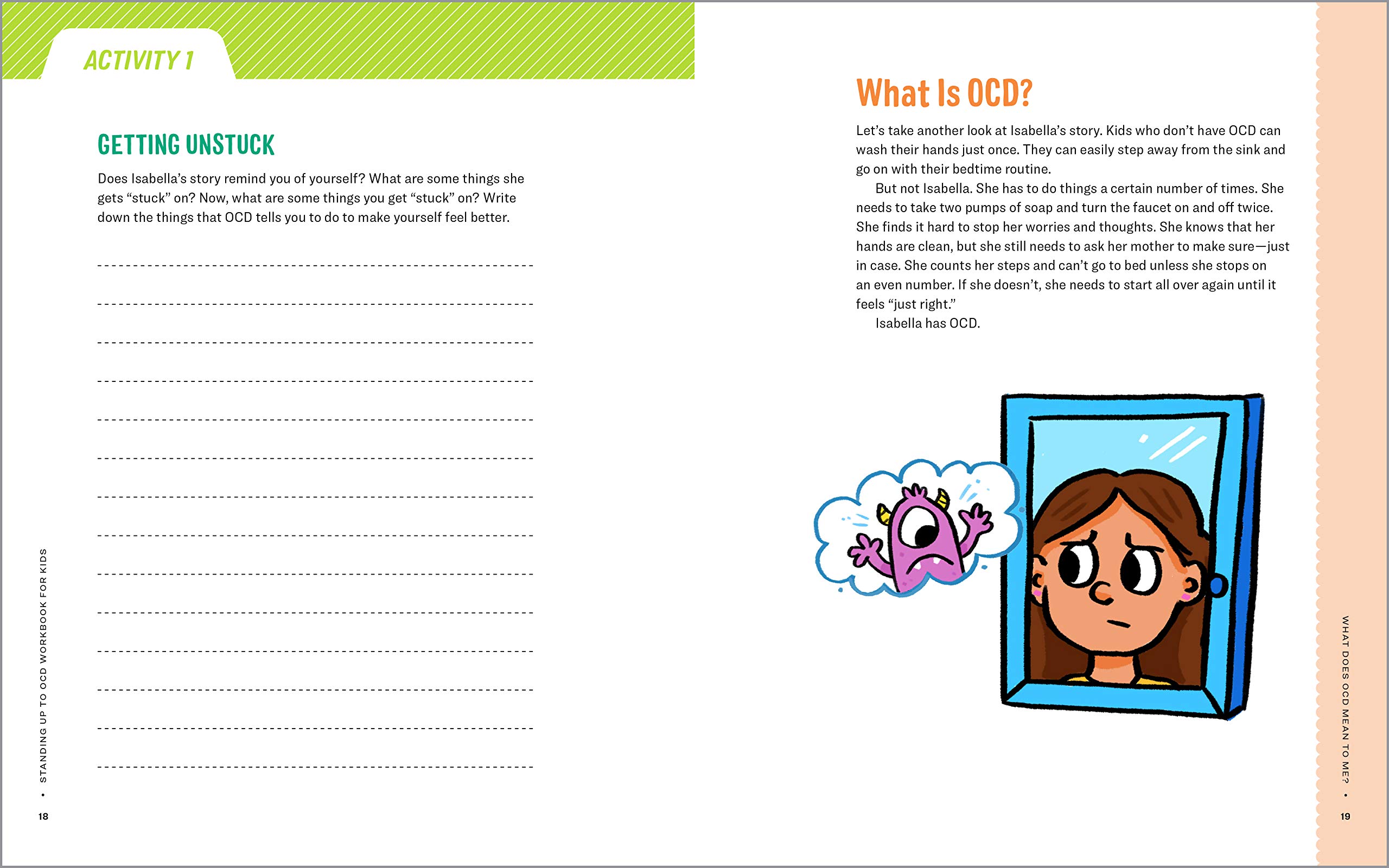 standing up to ocd workbook for kids 40 activities to help children stop unwanted thoughts control compulsive behaviors and overcome anxiety reuter phd tyson 9781641527972 amazon com books