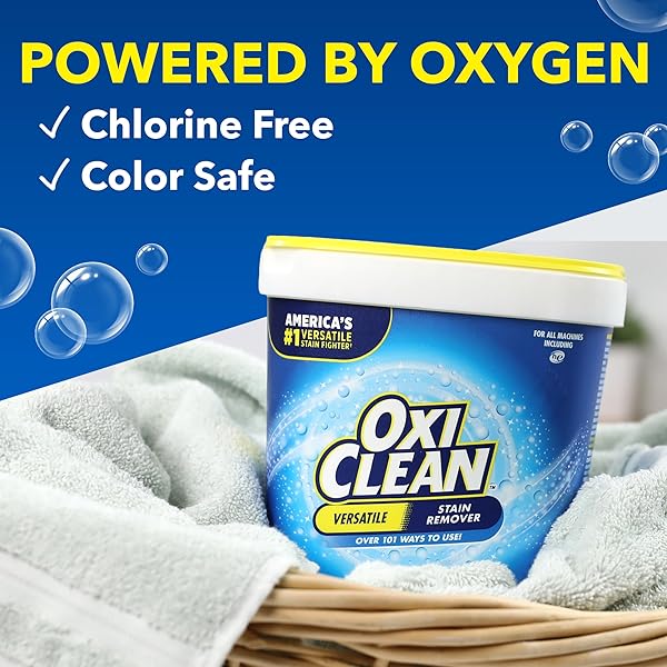 OXICLEAN VERSATILE STAIN REMOVER POWDER, 3 LB
