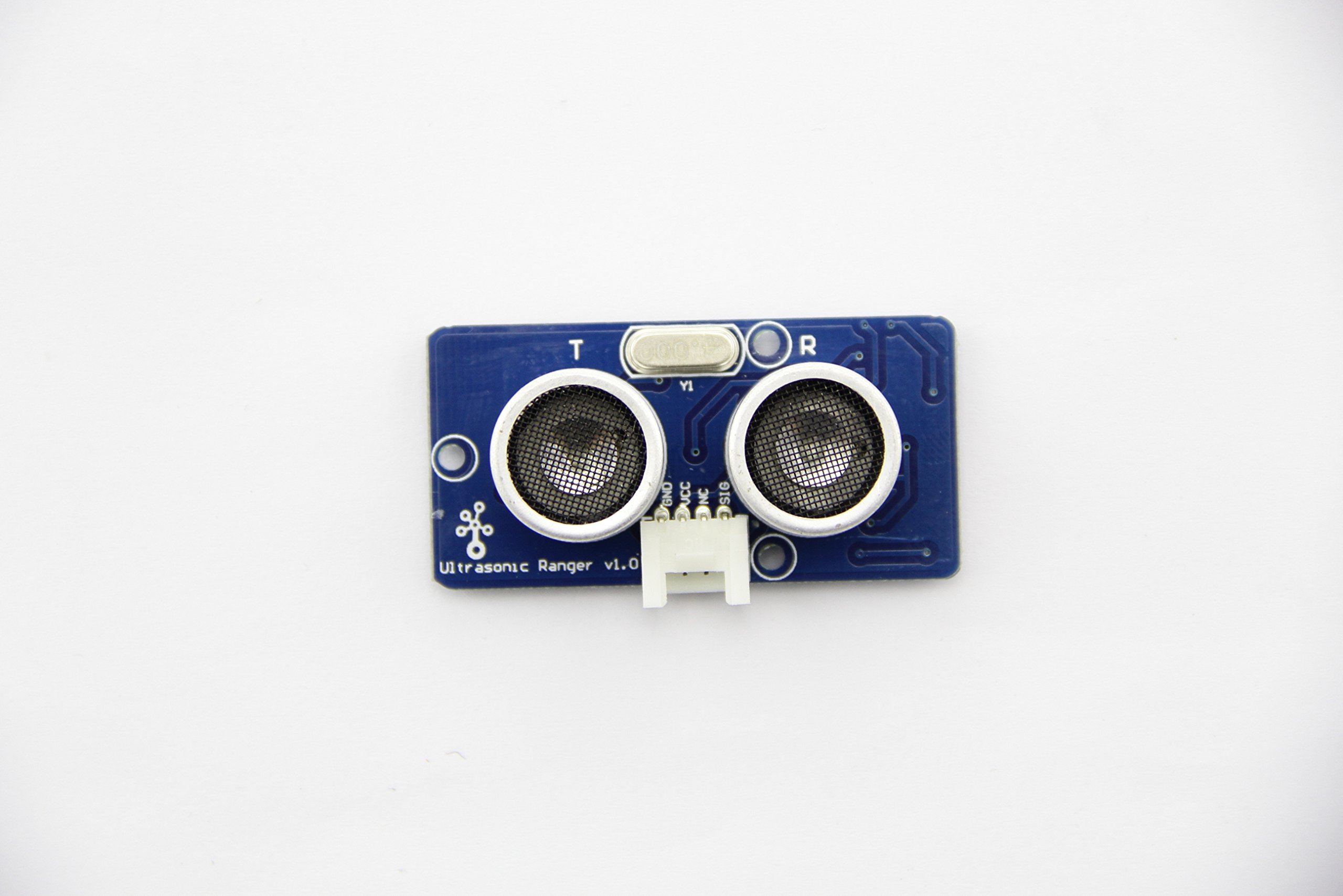 Seeed Studio Grove Ultrasonic Ranger Range Finder - Grove Interface, 5V DC Power Supply, Arduino Library Ready, I2C, UART Connectivity