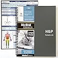H&P notebook Plus 8.5"x10" (Large Print) - Medical History and Physical notebook, 70 medical templates with perforations