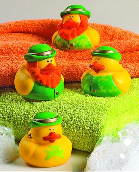 st patrick's day rubber duck
