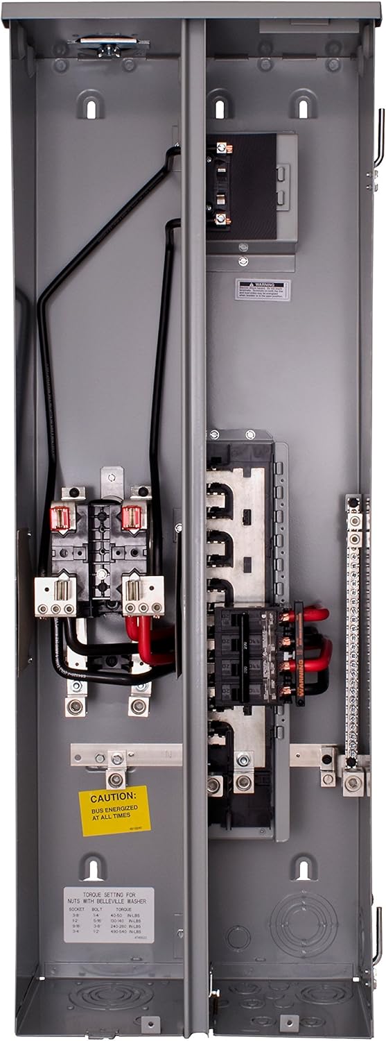 Simple And Generous Design Siemens Mc0816s1200sct Meter Load Center Combination 8 Space 16 Circuit Feed Thru Lugs 200 Amp Solar Ready Latest Styles Www Archiva Mx