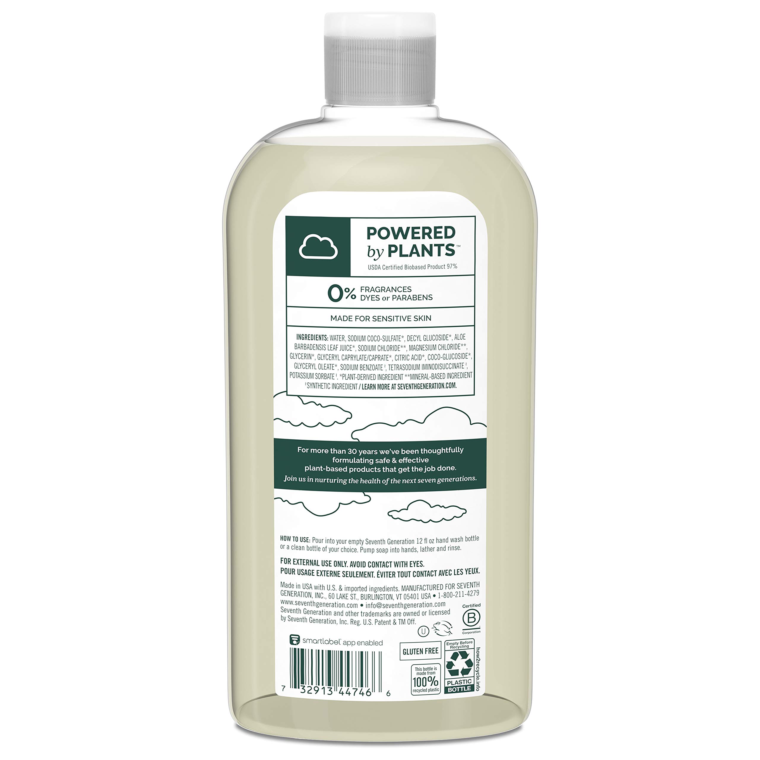 Mua Seventh Generation Liquid Hand Wash Soap Refill Free & Clear